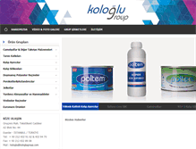 Tablet Screenshot of kologlugroup.com